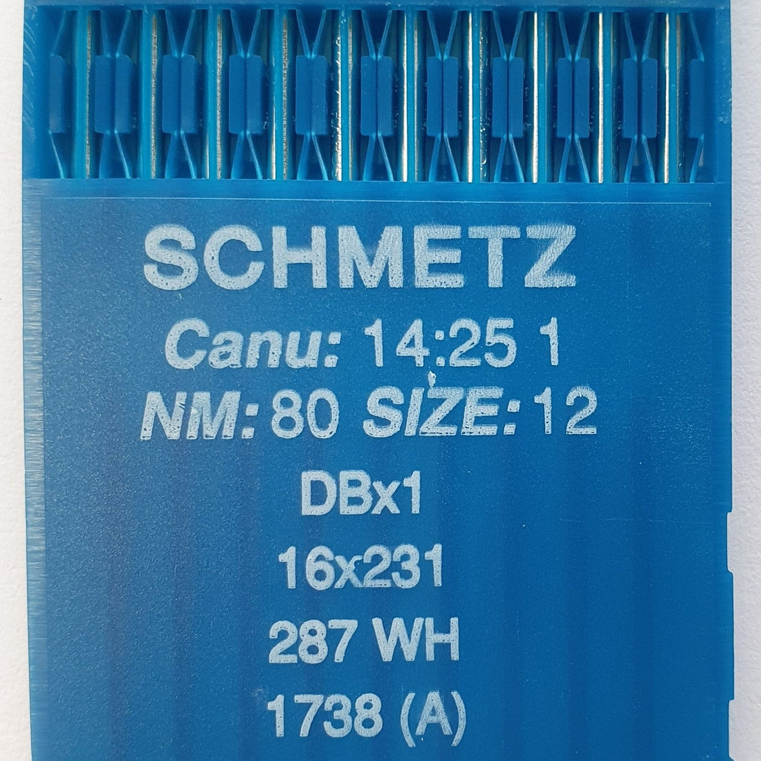 Schmetz Machine Needles Schmetz Industrial Sewing Machine Needles Regular 16x231 Size 80/12 Pack of 10 - The Sewing Studio