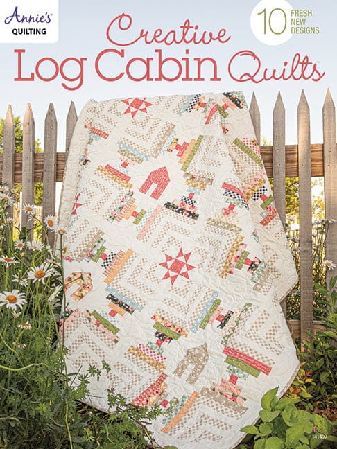 Search Press Books Creative Log Cabin Quilts Book - The Sewing Studio