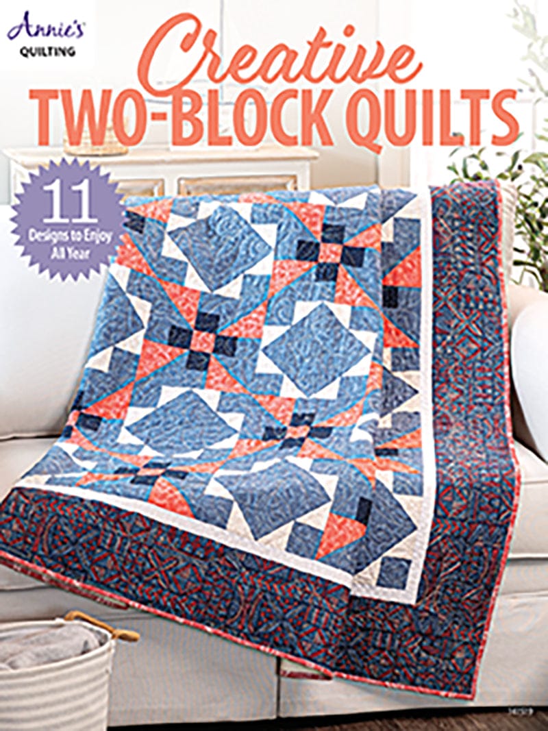 Search Press Books Creative Two-Block Quilts Book - The Sewing Studio