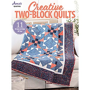 Search Press Books Creative Two-Block Quilts Book - The Sewing Studio