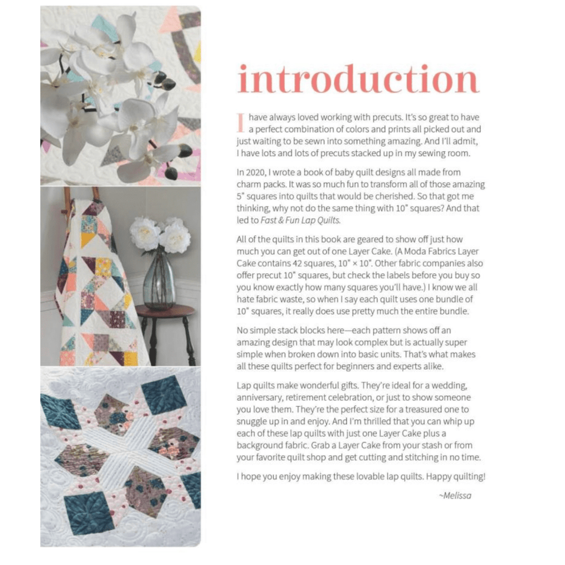 Search Press Books Fast & Fun Lap Quilts by Melissa Corry - The Sewing Studio