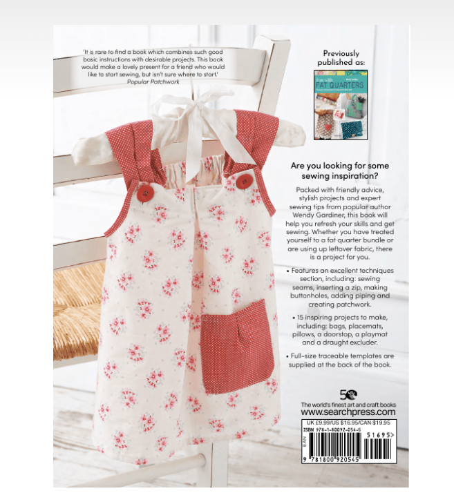 Search Press Books Fun With Fat Quarters Book - The Sewing Studio