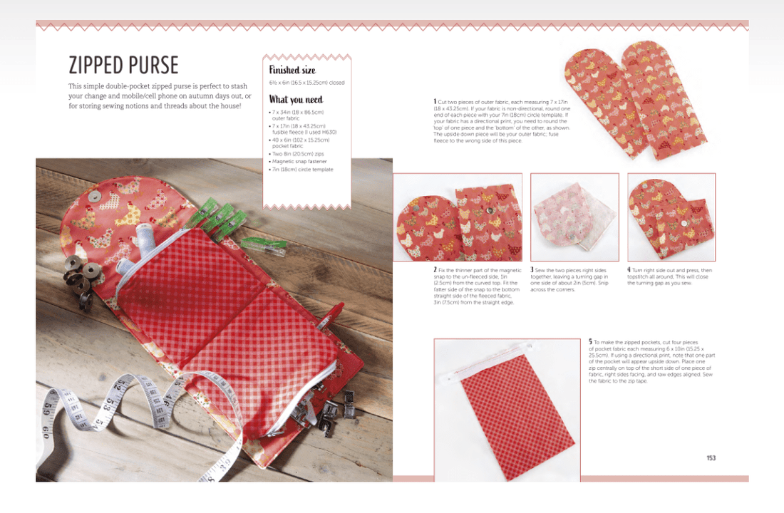 Search Press Books Half Yard Autumn Book - The Sewing Studio
