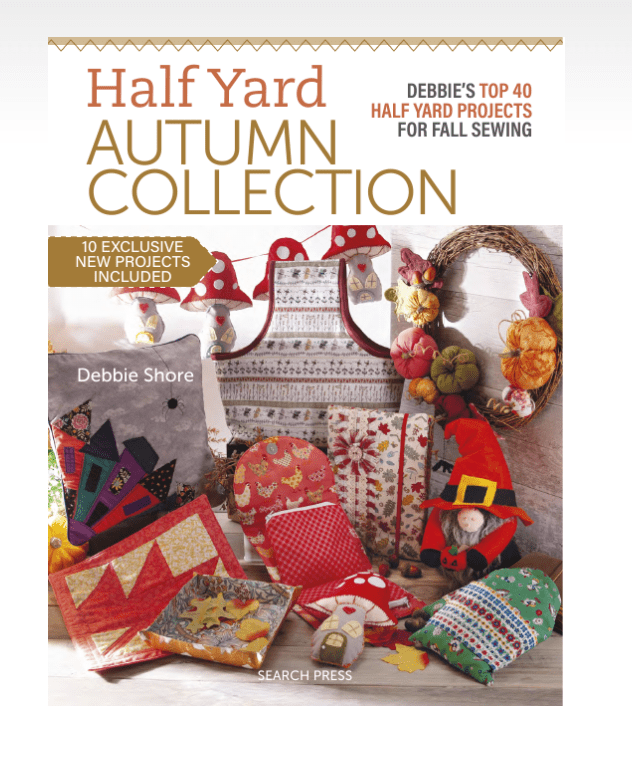 Search Press Books Half Yard Autumn Book - The Sewing Studio