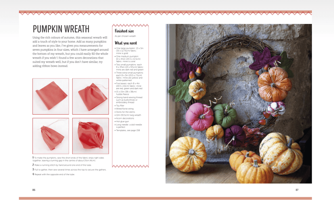 Search Press Books Half Yard Autumn Book - The Sewing Studio