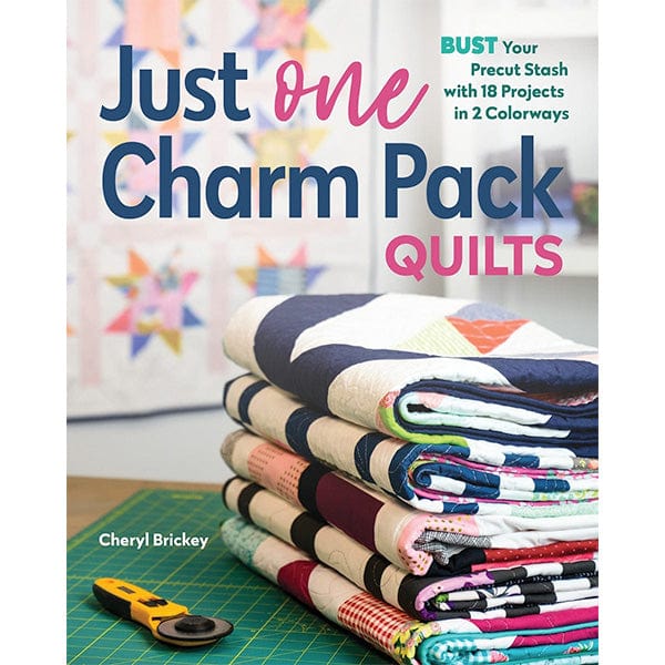 Search Press Books Just One Charm Pack Quilts Book  - The Sewing Studio