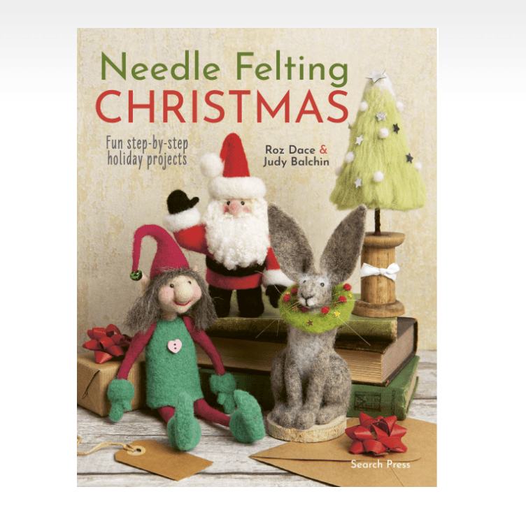 Search Press Books Needle Felting Christmas Book - The Sewing Studio