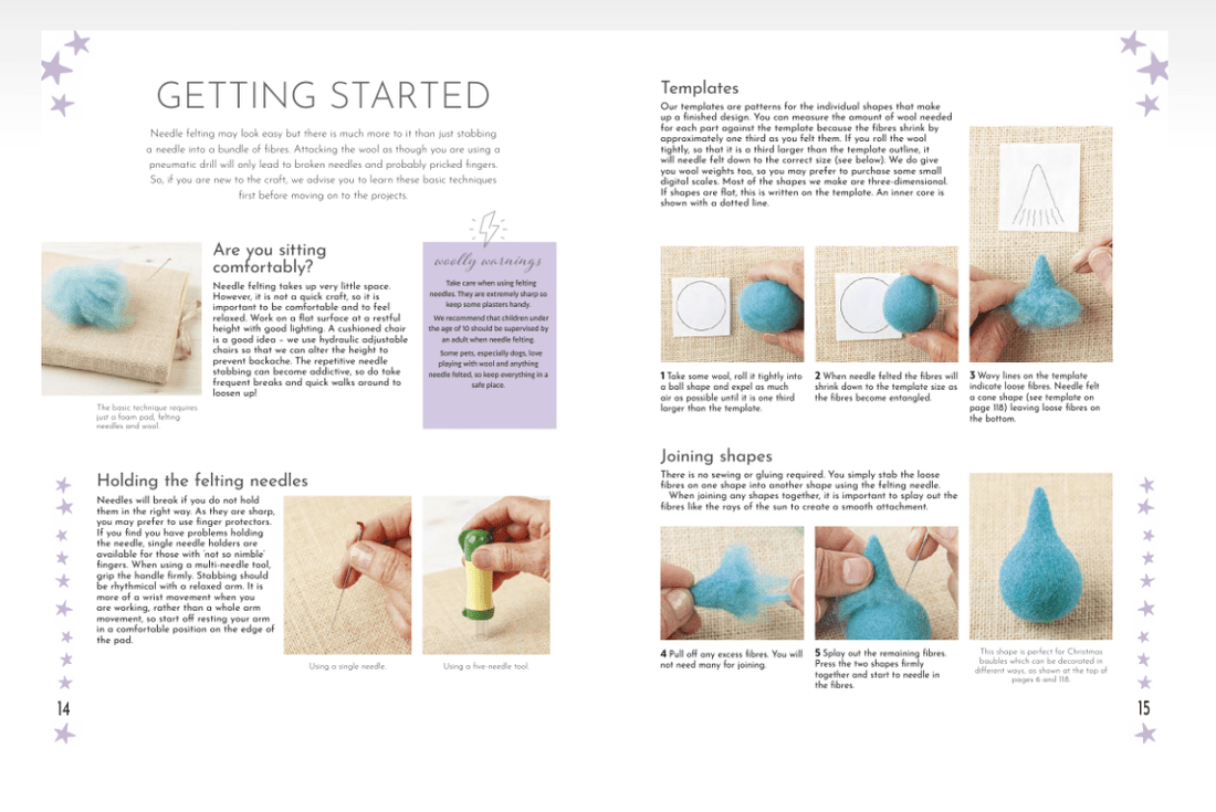 Search Press Books Needle Felting Christmas Book - The Sewing Studio