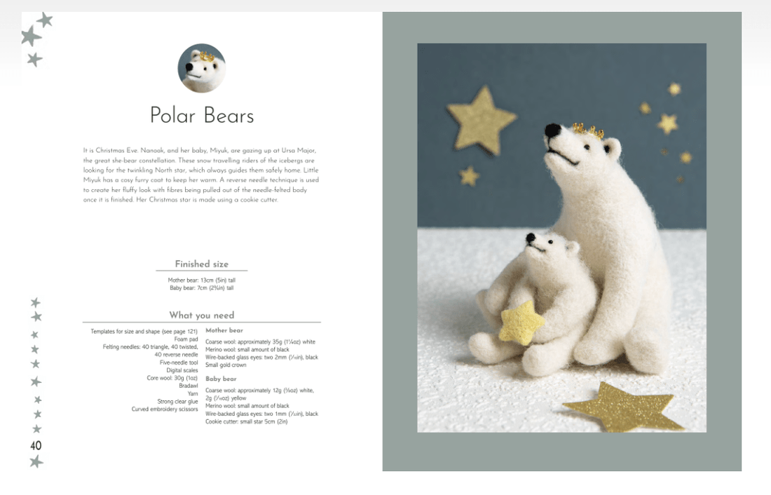 Search Press Books Needle Felting Christmas Book - The Sewing Studio
