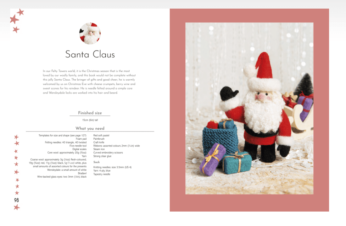 Search Press Books Needle Felting Christmas Book - The Sewing Studio