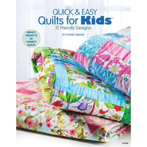 Search Press Books Quick and Easy Quilts for Kids Book  - The Sewing Studio