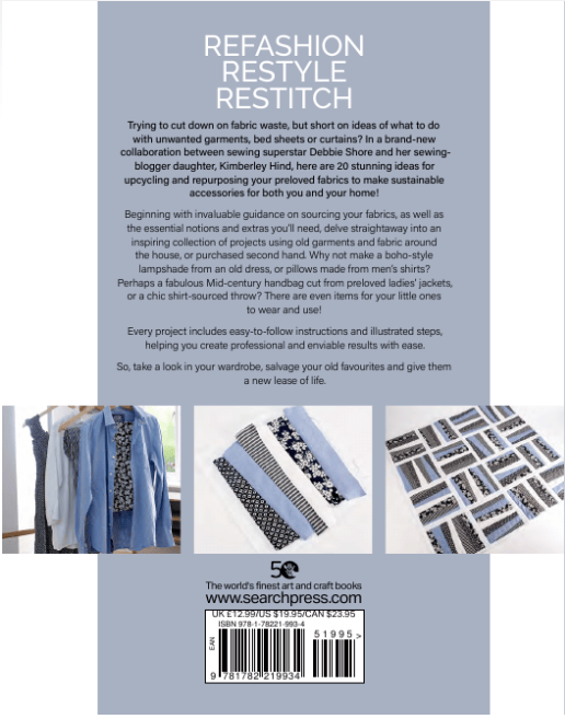 Search Press Books Refashion, Restyle, Restitch Book - The Sewing Studio