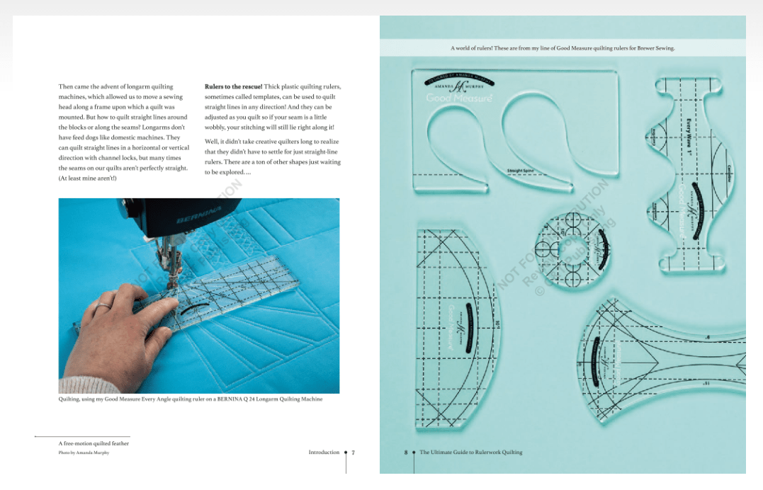 Search Press Books The Ultimate Guide to Rulerwork Quilting Book - The Sewing Studio