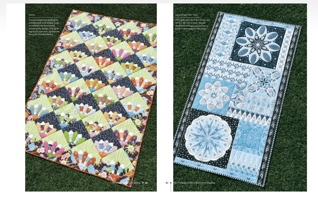 Search Press Books The Ultimate Guide to Rulerwork Quilting Book - The Sewing Studio