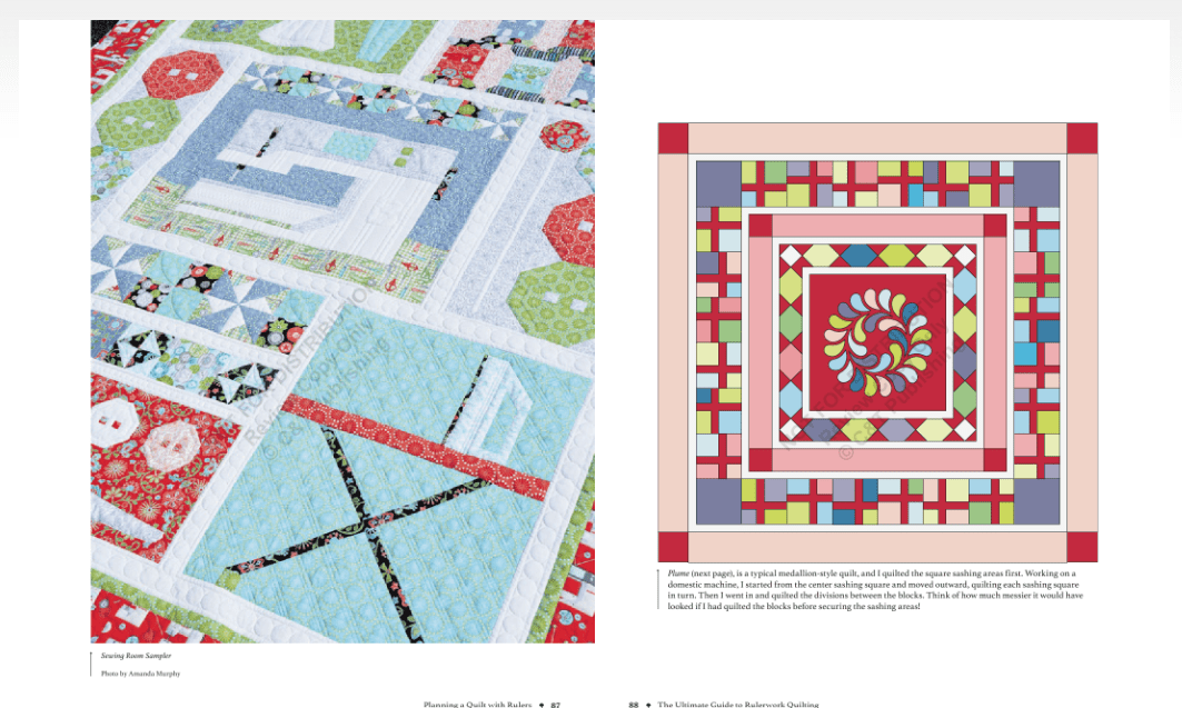 Search Press Books The Ultimate Guide to Rulerwork Quilting Book - The Sewing Studio