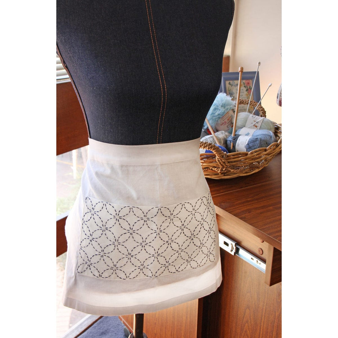 Sew Easy Craft Accessories Sashiko: Apron Kit - The Sewing Studio