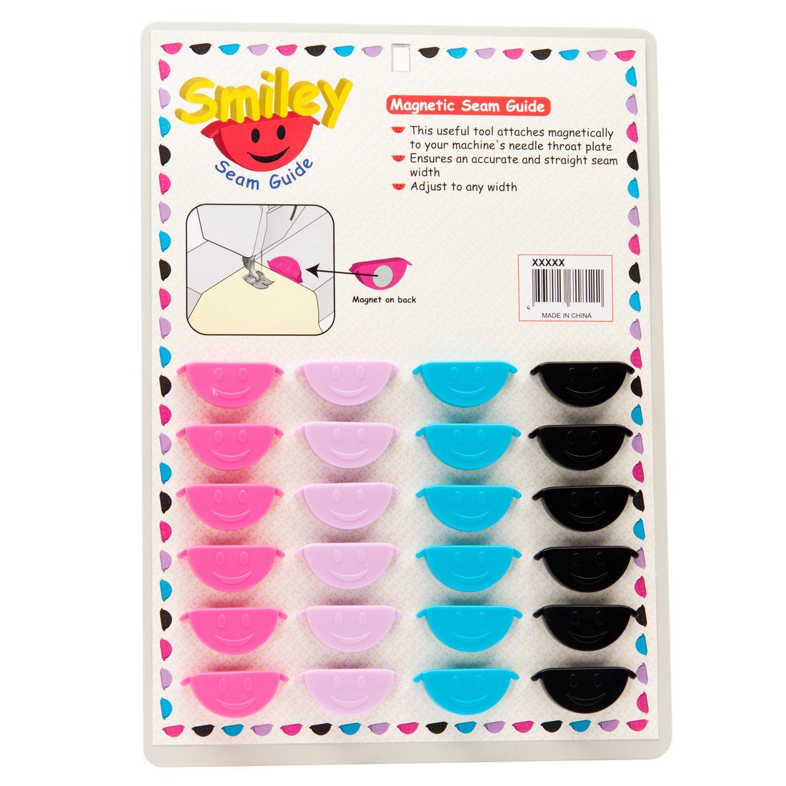 Sew Tasty Quilting Accessories Magnetic Seam Guide Black - The Sewing Studio