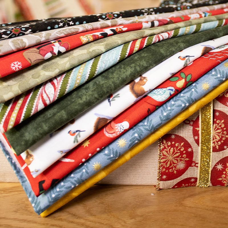 The Sewing Studio Fabric Pre Cuts The Sewing Studio End Of Roll Christmas Fabric 500g (1.10Lbs) - The Sewing Studio