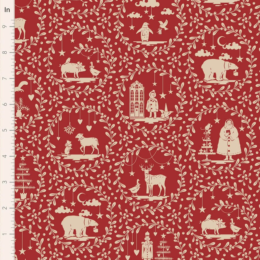 Tilda Fabric Tilda Merry Little Christmas Fabric - The Sewing Studio