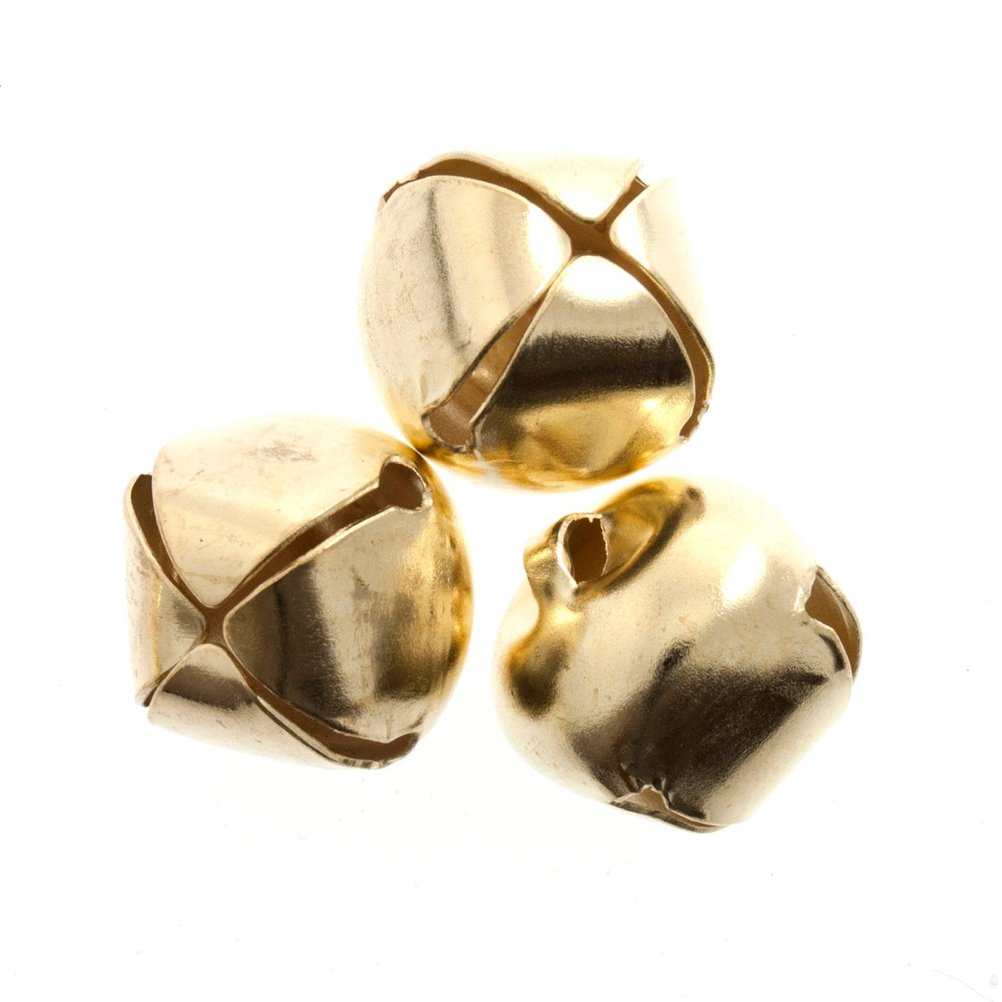 Trimits Beads Sequins Accessories Bells Jingle: Gold 10mm. Price per bell. - The Sewing Studio