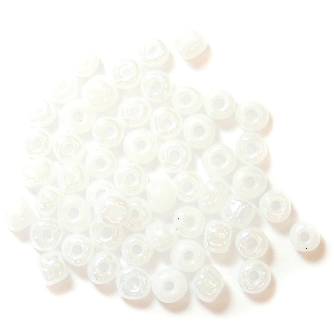 Trimits Beads Sequins Accessories E Beads: Pearl: 8g in a pack  - The Sewing Studio