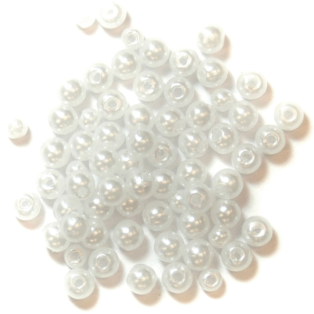 Trimits Beads Sequins Accessories Pearl Beads: 2.5mm: Pearl: 130 quantity - The Sewing Studio
