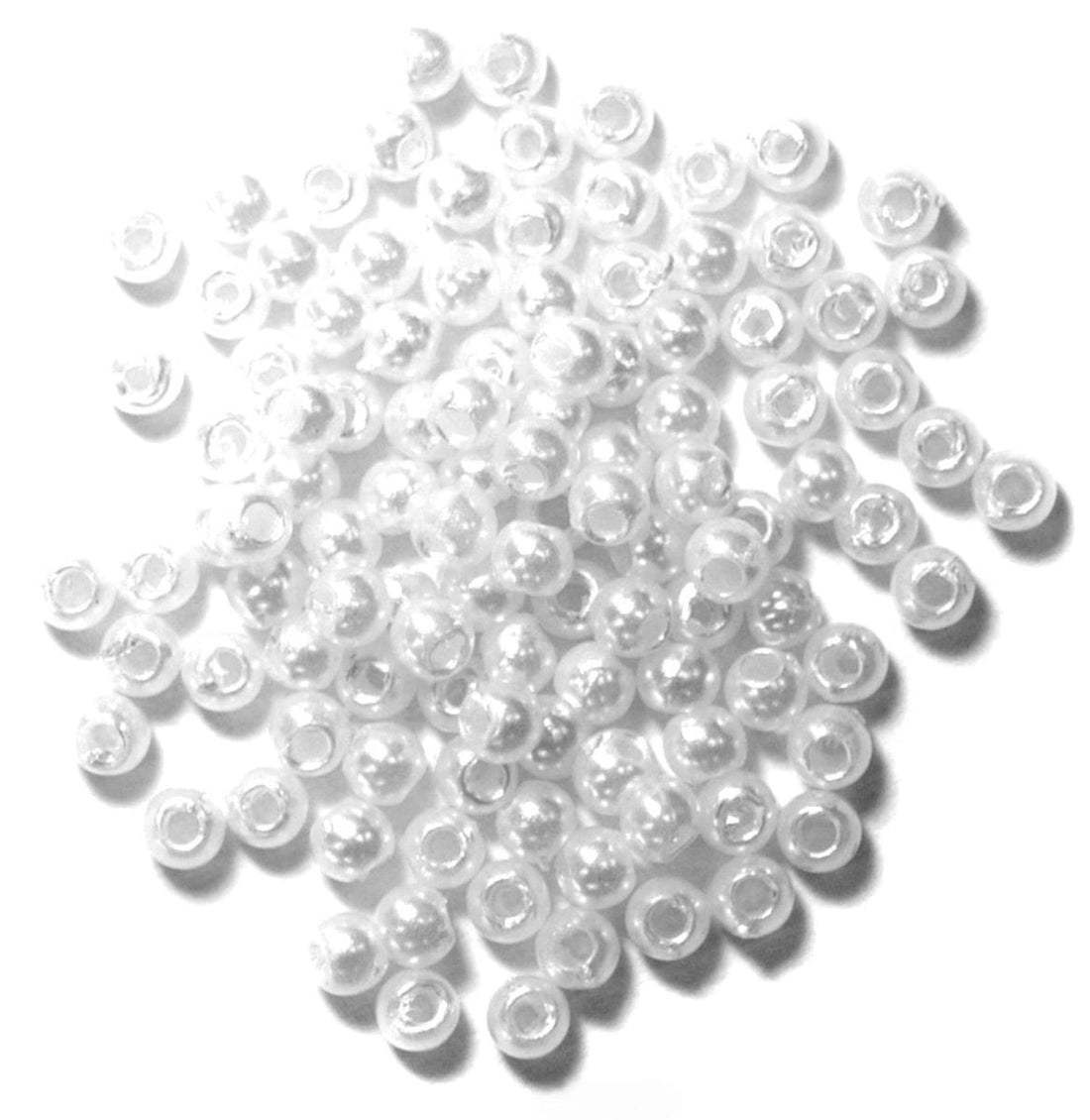 Trimits Beads Sequins Accessories Pearl Beads: 3mm: Pearl: 125 quantity - The Sewing Studio