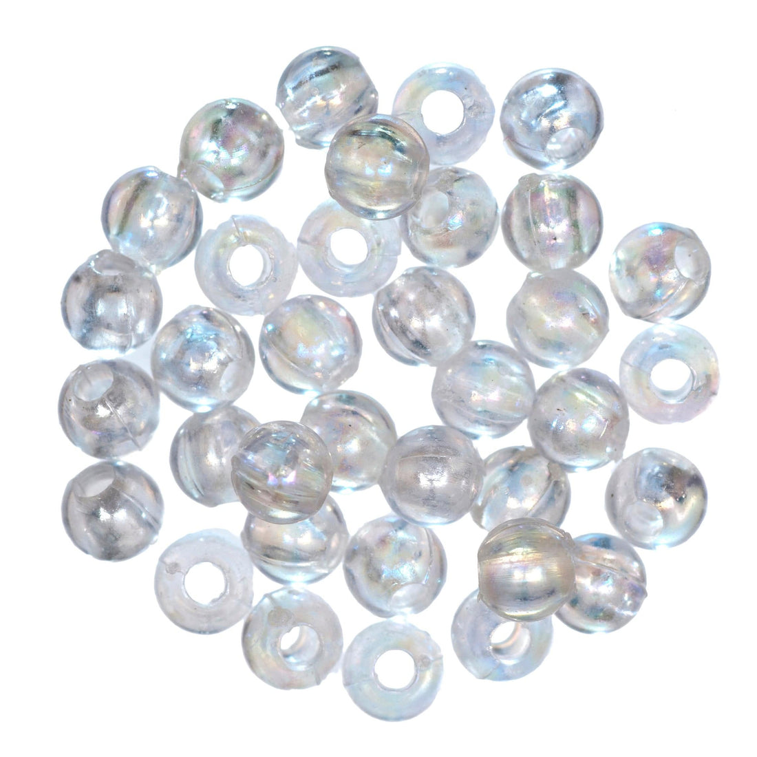 Trimits Beads Sequins Accessories Plated Beads: 5mm: Aurora: 25 quantity - The Sewing Studio