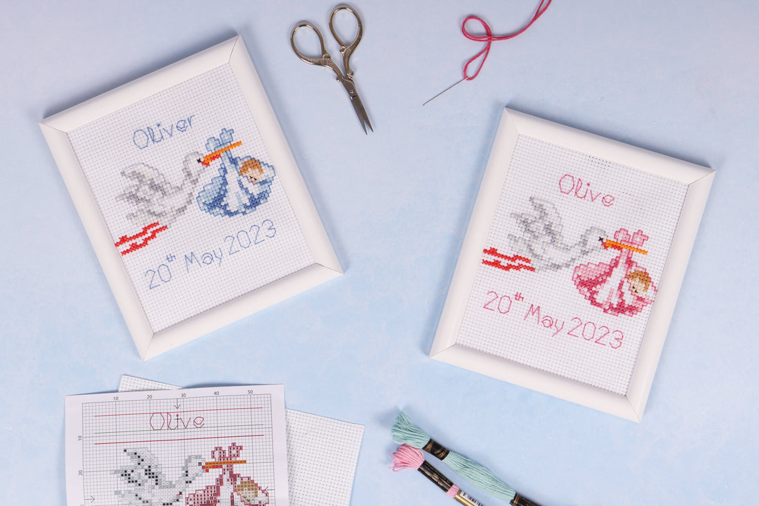 Trimits Cross Stitch Kits Cross Stitch Kit New Baby - The Sewing Studio