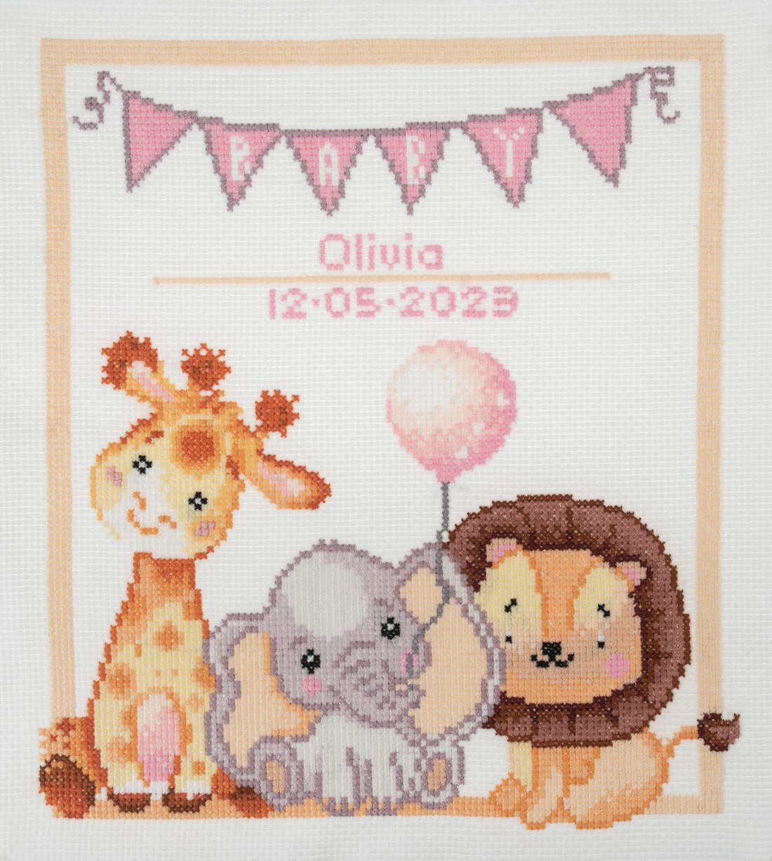 Trimits Cross Stitch Kits Large Cross Stitch Kit New Baby - The Sewing Studio