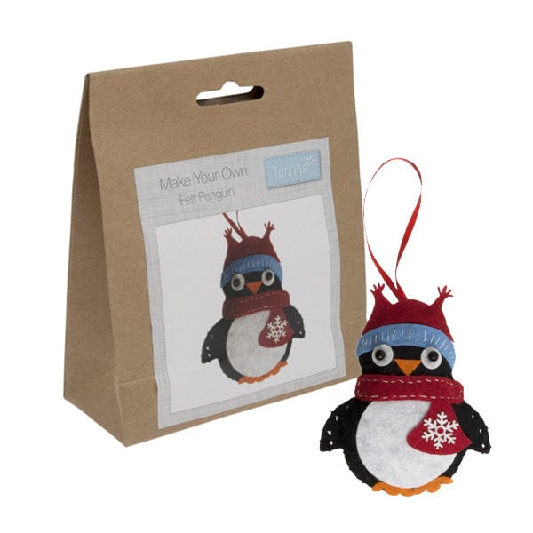 Trimits Felting Kits Felt Kit Penguin  - The Sewing Studio