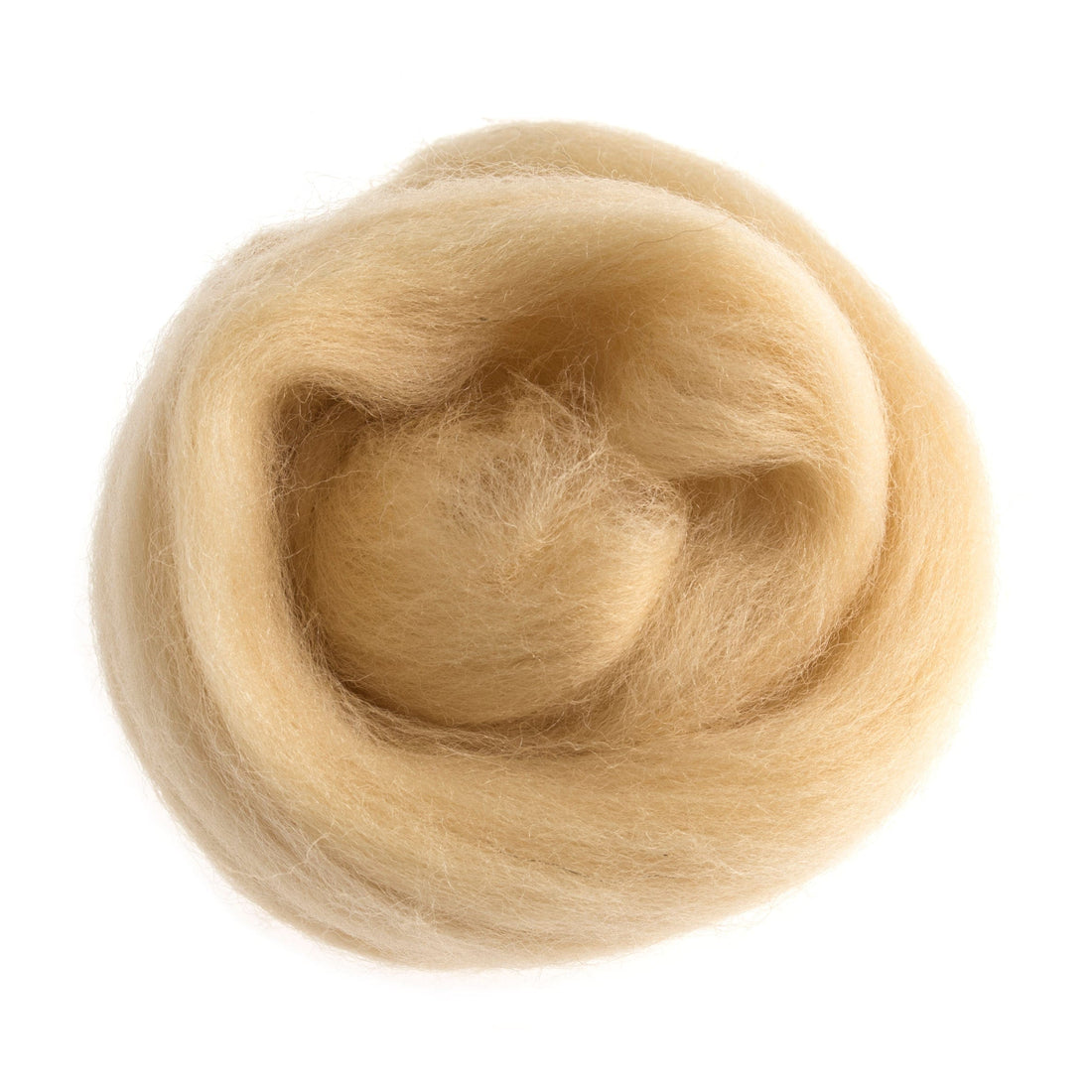Trimits Felting Wool Natural Wool Roving, Cream, 10g Packet - The Sewing Studio