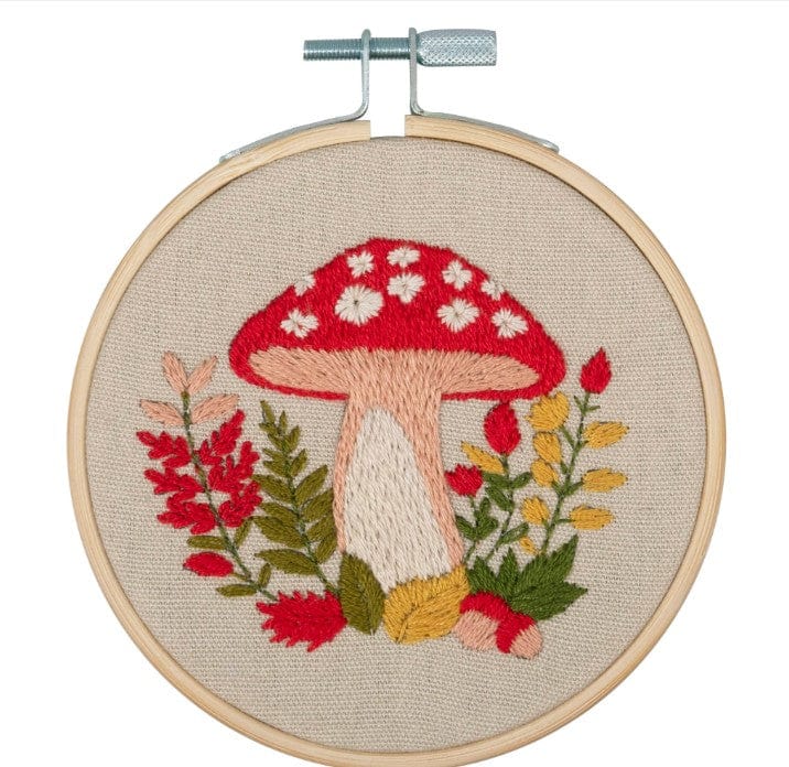 Trimits Sewing Kits Embroidery Hoop Kit Mini Woodland - The Sewing Studio