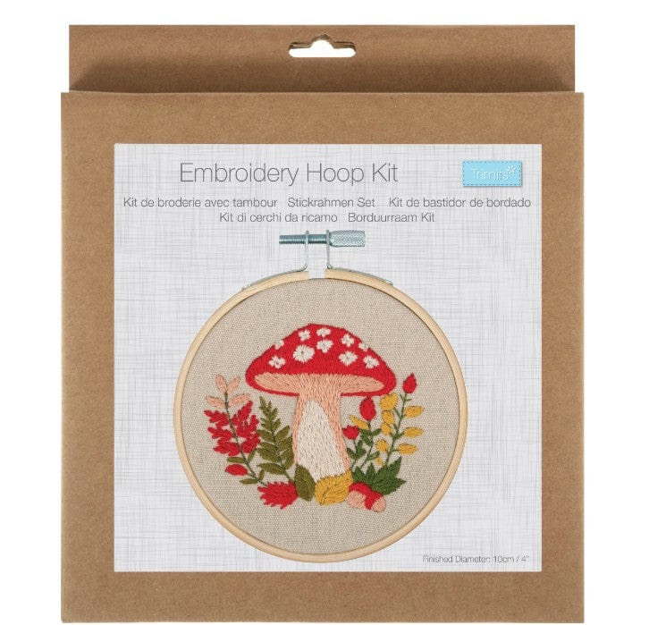 Trimits Sewing Kits Embroidery Hoop Kit Mini Woodland - The Sewing Studio