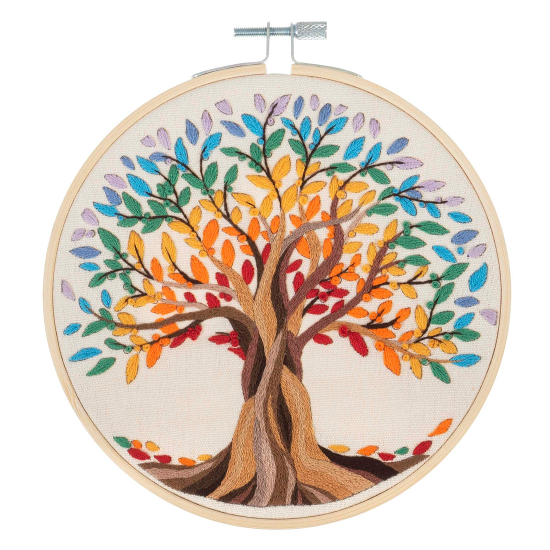 Trimits Sewing Kits Embroidery Hoop Kit Tree Of Life - The Sewing Studio
