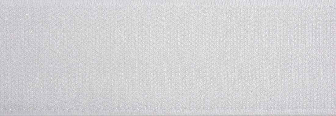 Velcro Velcro Velcro Hook Fastener White Self Adhesive 50mm Wide - The Sewing Studio