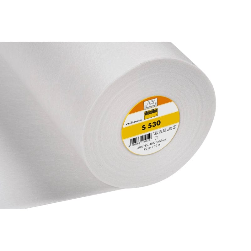 Vilene Interfacing Vilene Iron-on Fusible Interfacing: Firm (S530): Price per 1/4 metre - The Sewing Studio