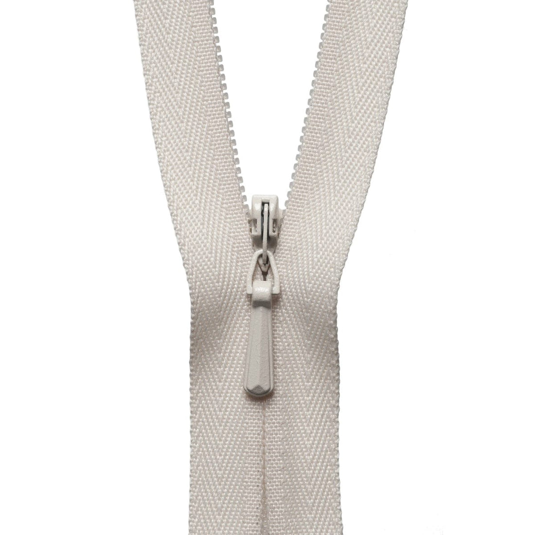 YKK Zips YKK Concealed Zip 20cm / 8 inch: Mushroom (Colour 031) - The Sewing Studio