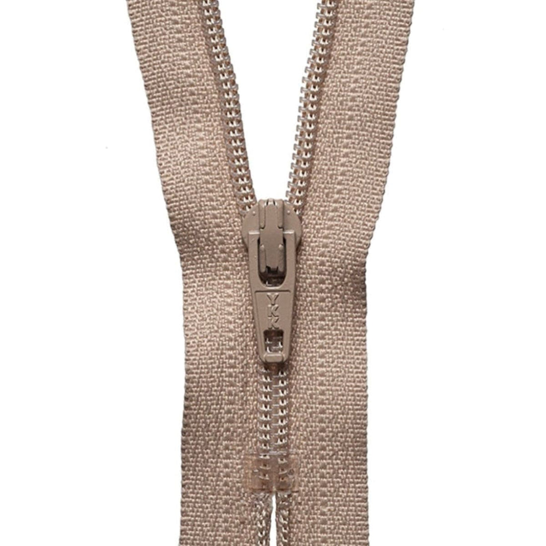 YKK Zips YKK Dress / Skirt Zip. 10cm / 4 inch: Fawn (Colour 573) - The Sewing Studio