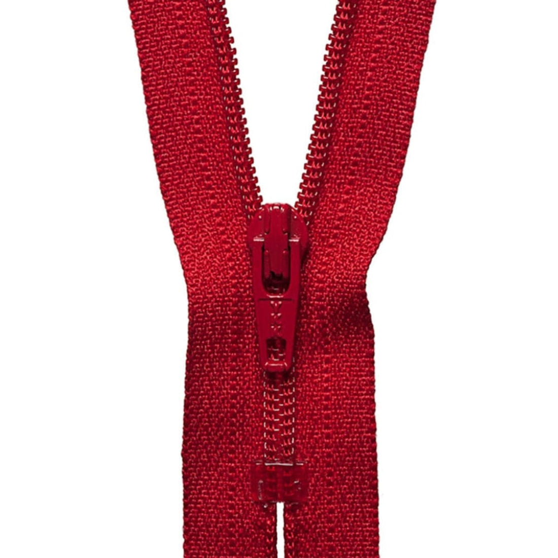 YKK Zips YKK Dress / Skirt Zip 10cm / 4 inch: Red (Colour 519) - The Sewing Studio