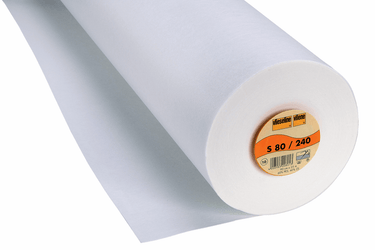 Vilene Extra Heavy Sew-In Interlining White Per 1/4 Metre