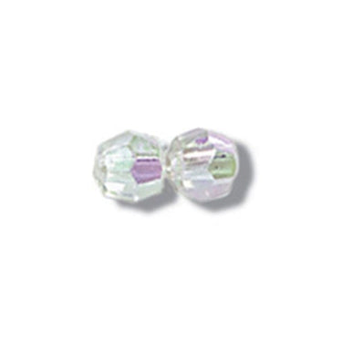 Faceted Beads: 5mm: Aurora: 25 quantity
