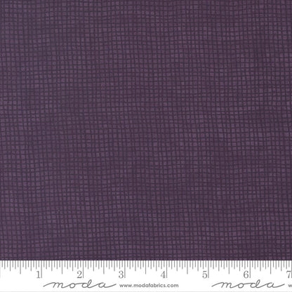 Moda Fabric Sunflower Garden Weave Purple 6897 14 Ruler