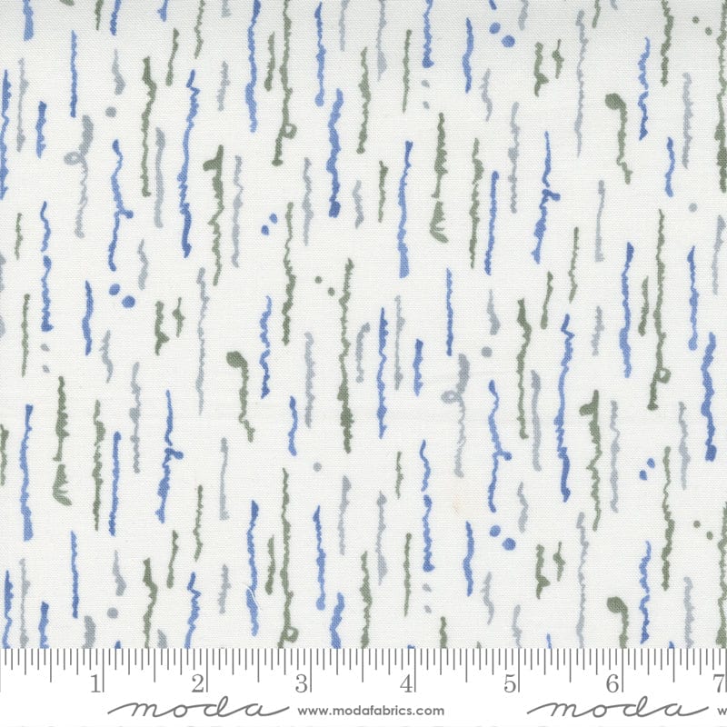 Moda Fabric Watermarks Drizzle Lily 6918 11 Ruler