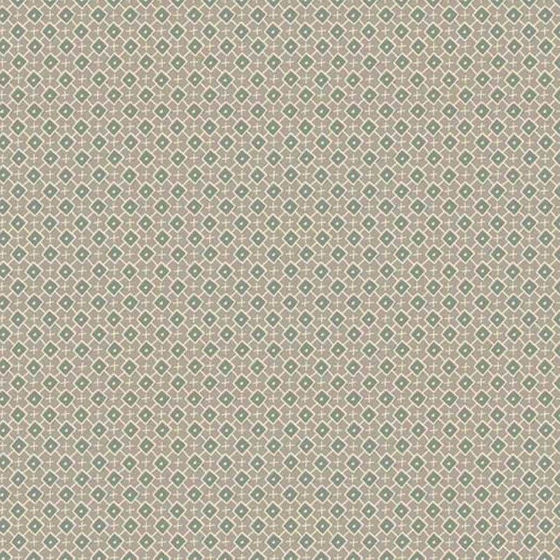 Anni Downs Market Garden Fabric Foulard Taupe 2899-11