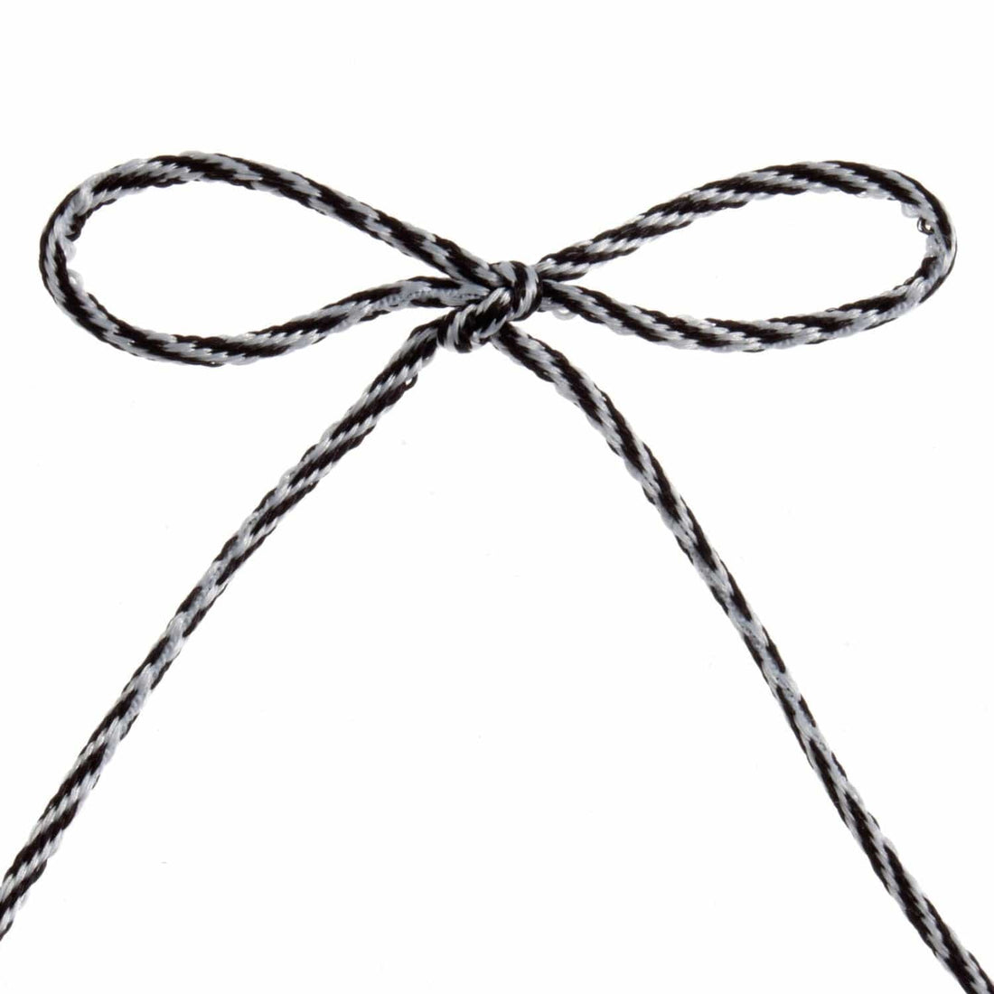Berisfords Threads Bakers Twine: 3mm: Black and White. Price per metre. - The Sewing Studio
