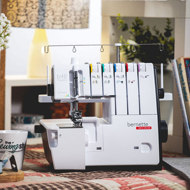 Bernette Sewing Machines Bernette Funlock B48 Overlocker & Coverstitch Machine  - The Sewing Studio for sale UK - The Sewing Studio