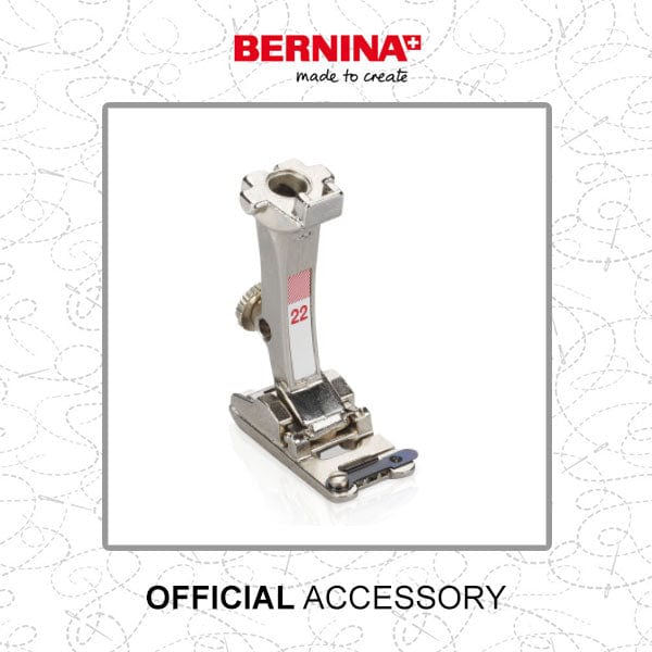 Bernina Sewing Machine Accessories Bernina 3-Groove Cording Foot #22V 0084657400 - The Sewing Studio