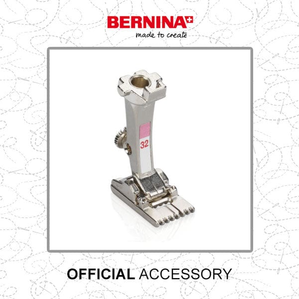Bernina Sewing Machine Accessories Bernina 7-Groove Pintuck Foot #32V 0084727300  - The Sewing Studio