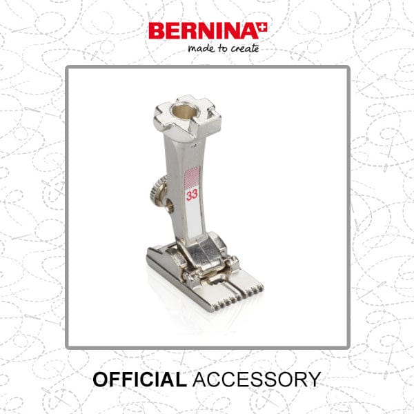 Bernina Sewing Machine Accessories Bernina 9-Groove Pintuck Foot #33V 0084737300 - The Sewing Studio